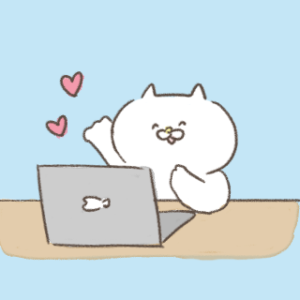 イラスト素材無料！仕事・PC・オンラインに関するのゆるい手書きネコ☆一部商用にも♪