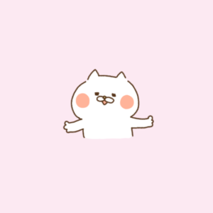 かわいい笑顔でにっこり笑うゆるい動物のフリーイラスト素材♪