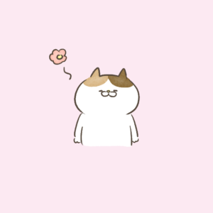 幸せそうなほっこり・ぼんやり・ほのぼの和む表情の癒し系かわいい動物の無料イラスト☆